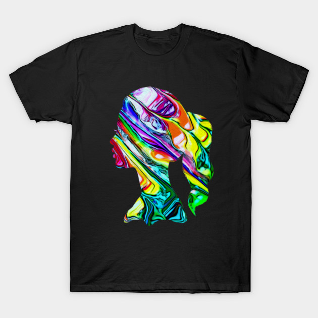 Colored Silhouetted